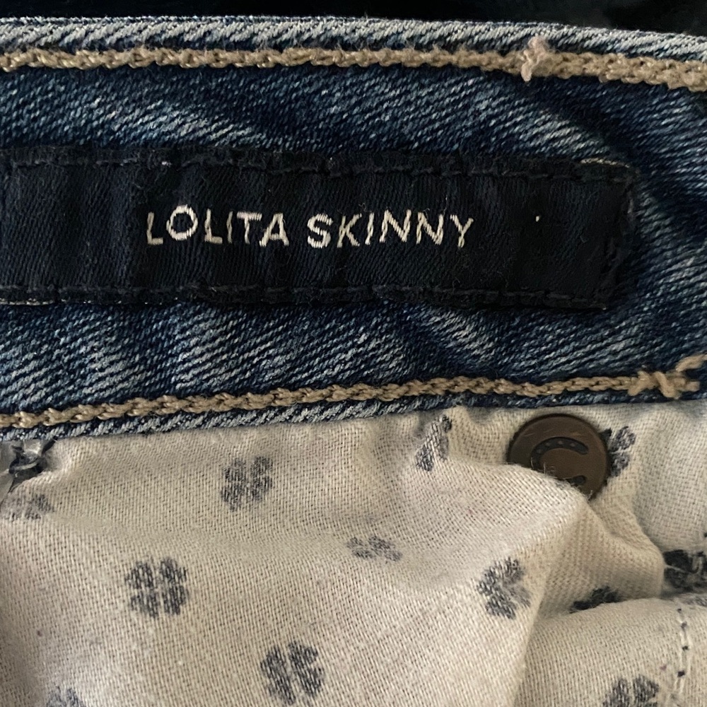 Lucky Brand Women's Lolita Skinny Jeans in Blue, 2/26 - Picture 6 of 6